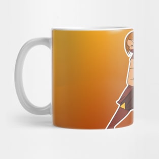 Girl in a costume of the people of fire Mug